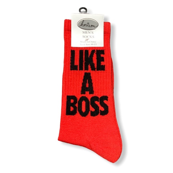 Horizon Other - “LIKE A BOSS” Crew Socks